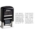 6 Bands Self-inking Date Stamp - 1/8"